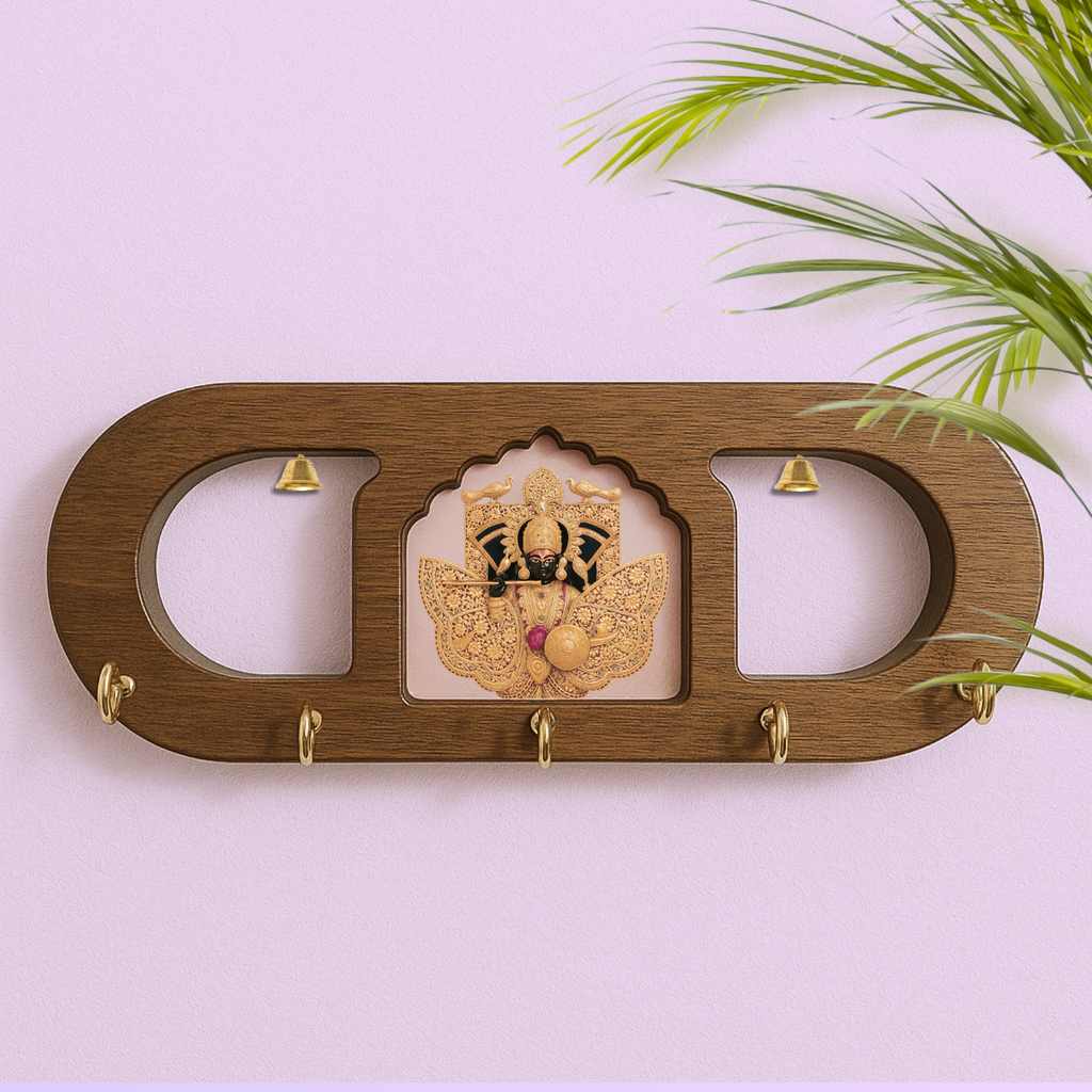 Sawariya Seth Ji Wooden Keyholder
